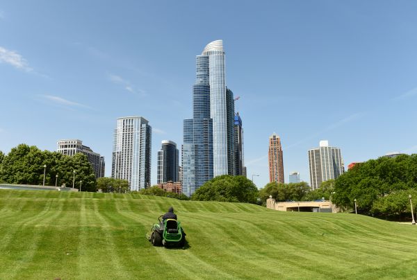 Corporate Lawn Mowing in Battle Ground